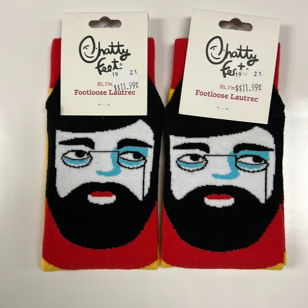 Chatty Feet Footloose Lautrec socks